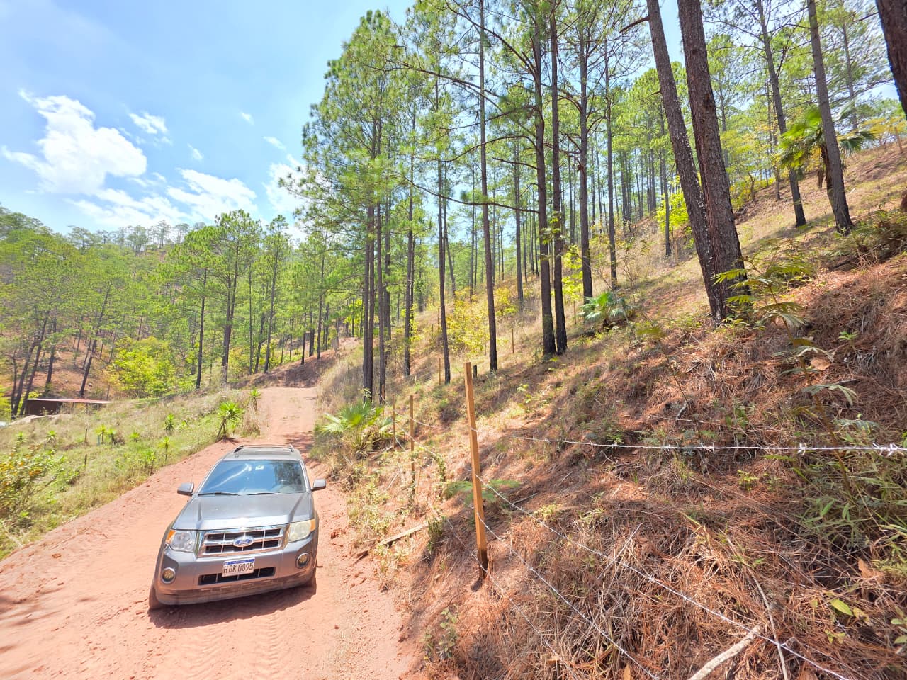Venta de terreno en Pinares de Oriente, salida a Danlí