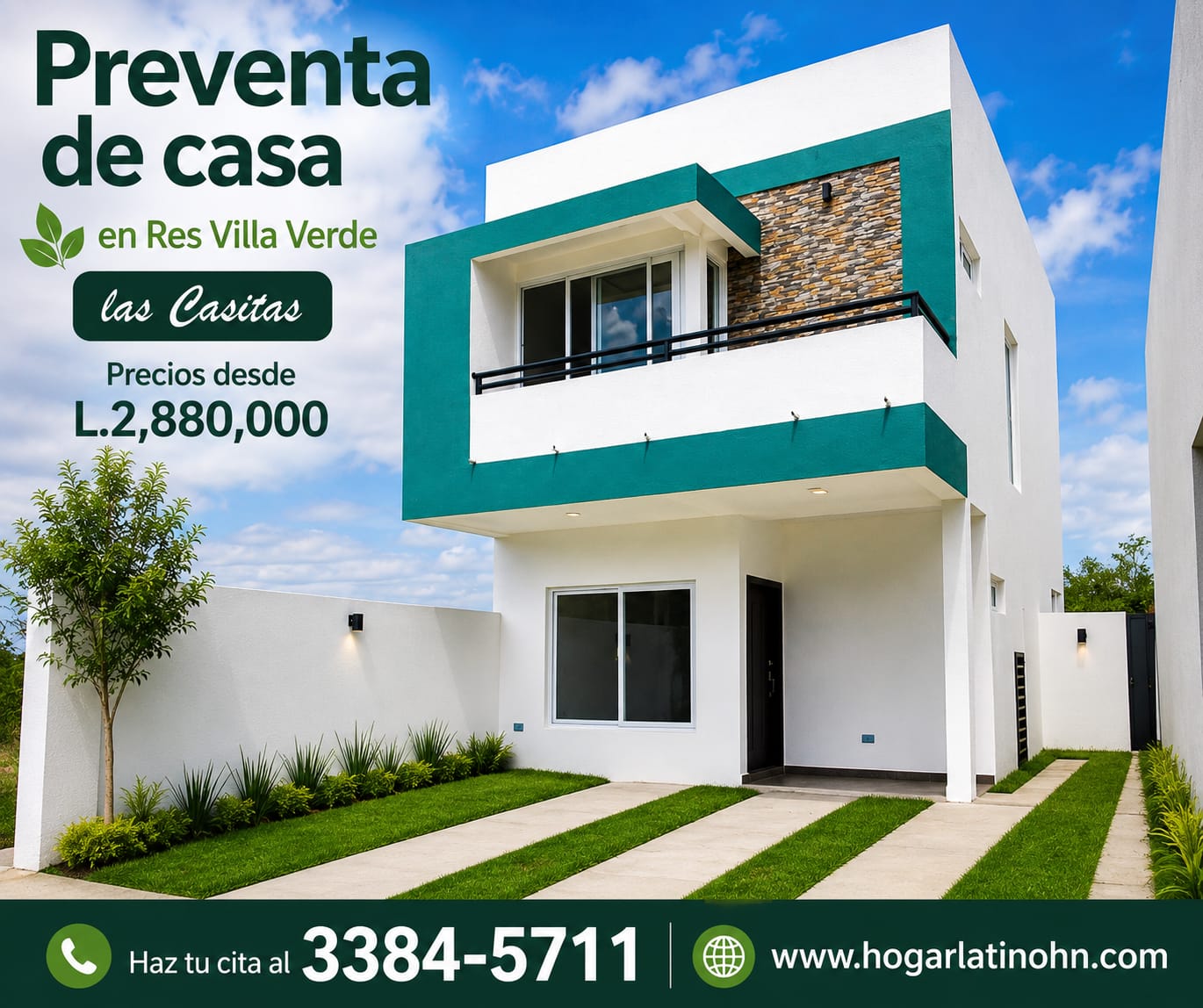 Preventa de casas en Residencial Villa Verde, Las Casitas